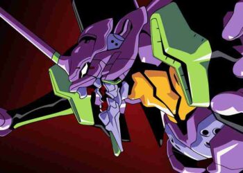 L'Eva 01 o Test Type, modello appartenente a Shinji Ikari.