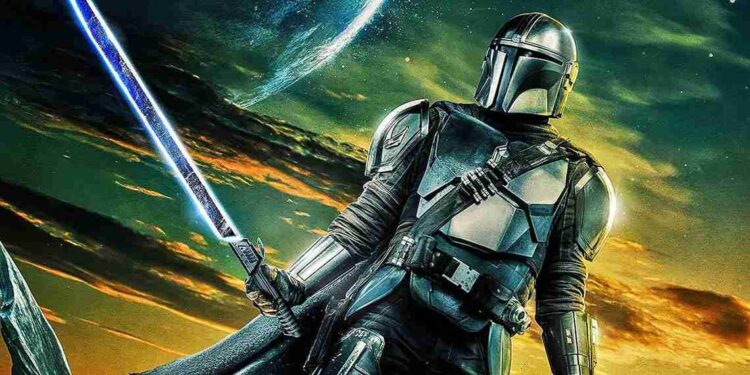 Din Djarin, protagonista di The Mandalorian, e la Darksaber, è stata il simbolo del potere mandaloriano per generazioni