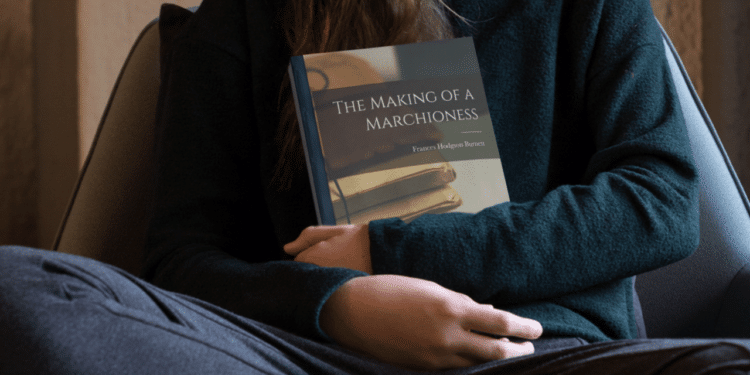 Un uomo tiene in mano un libro di Frances Hodgson Burnett