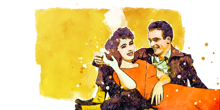 Un disegno del film "Un posto al sole".